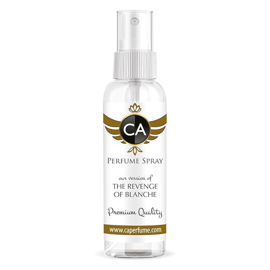CA Perfume Eco Refill Impression of The Revenge Of Blanche For Women Eau de Parfum Spray Atomizer Bottle 2 Fl Oz/60ml-X1