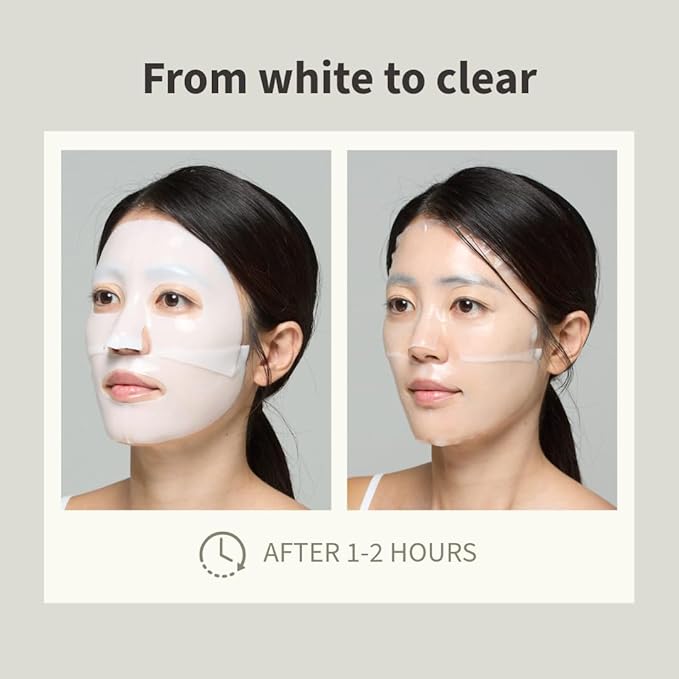Collagen Gel Mask, 2-Part Hydrogel Face Mask, Intense Hydration, Soothing, Moisturizing, Radiant Glow, Made in Korea, 4 sheets (Hydro Soothe)