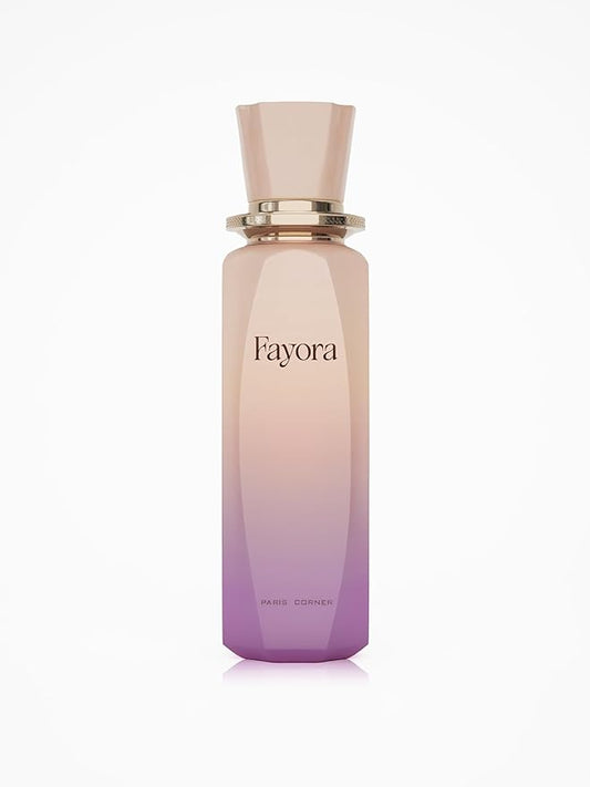 Paris Corner Perfumes | Fayora 3.4 Fl Oz Edp Perfume Unisex Perfume | Elegant Floral Fruity Scent with Passion Fruit, Rose & Jasmine for Long-lasting Enchantment