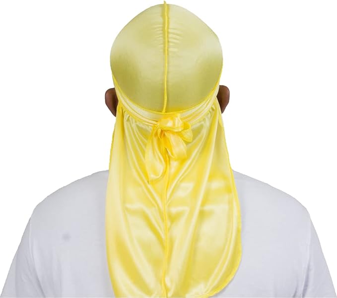 ForceWave Silky Durag for Men Wave Cap Satin Dorag for Men Women 360 Wave