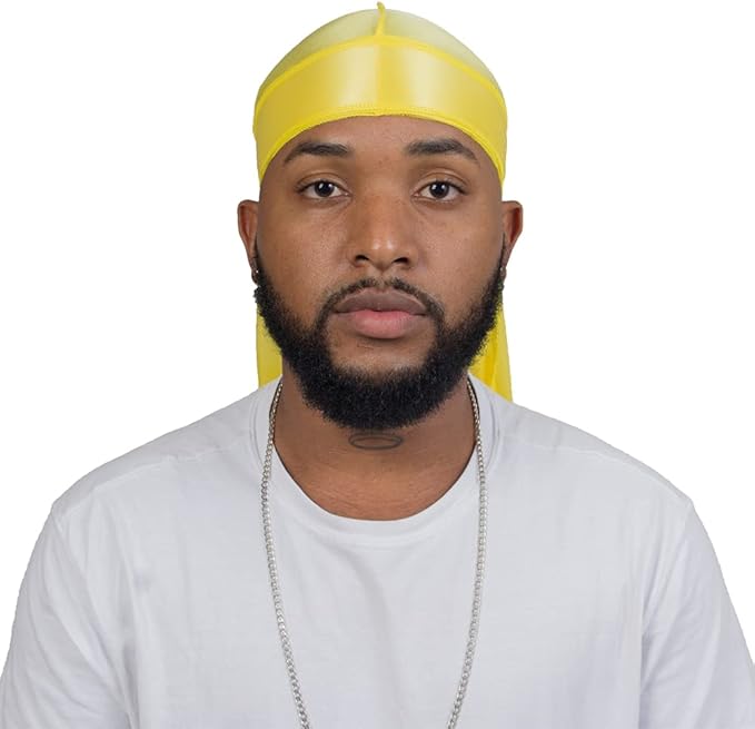 ForceWave Silky Durag for Men Wave Cap Satin Dorag for Men Women 360 Wave