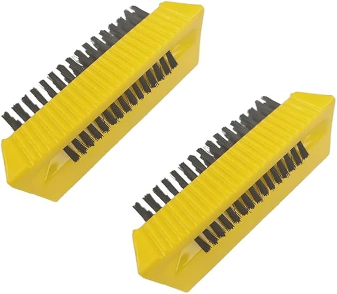 2 PCS Nail Brush Surgical Scrub Brushes Two-Sided Stiff Hand and Nail Brush Non-Disposable Sterile Hand Scrubber with Nail Cleaner Hand and Nail Cleaning Brush Fingernail Brushes Nail Scrub Brushes