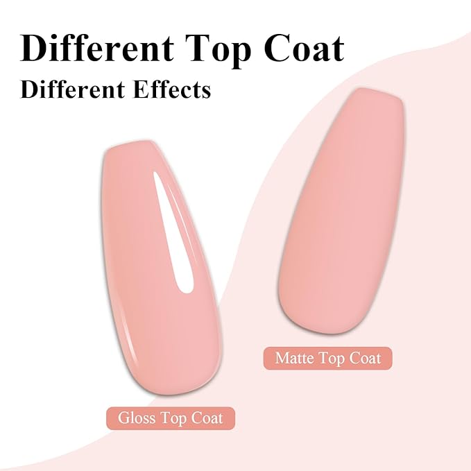 Imtiti Nude Gel Nail Polish, 1Pcs Nude Soak Off UV LED Gel Polish, Long Lasting, Nail Art Manicure Salon DIY at Home for Spring and Summer (0.34 Fl Oz-988)