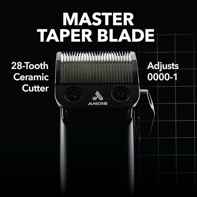 Andis 563530 Envy II Cordless Professional Barber Hair Clipper, Adjustable, Comfort Grip, Kenny Duncan Limited Edition