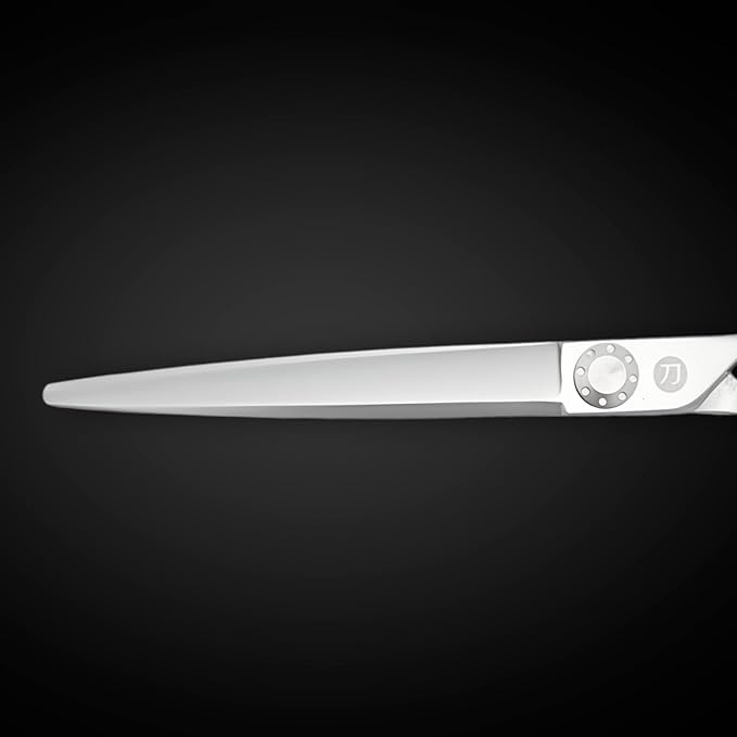 Saki Shears 7 Inch Hair Cutting Scissors/Shears - Extremely Sharp Japanese Steel Cutting Blades - 7" Long Scissors Designed for Professional Barbers
