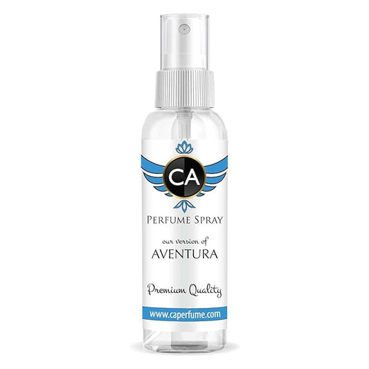 CA Perfume Eco Refill Impression of Aventura for Men Cologne Eau de Parfum Spray Refillable Atomizer Bottle 2Fl Oz/60ml-X1