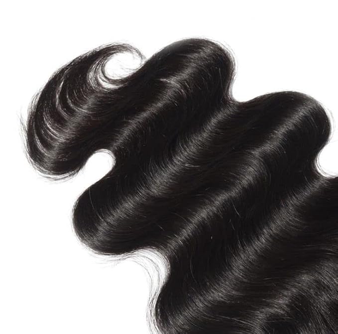 Body Wave Bundles Human Hair 18 Inch Body Wave Bundles 12A Brazilian Unprocessed Virgin Human Hair Wet and Wavy Double Weft Natural Black