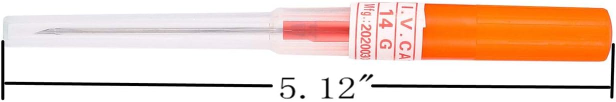 Piercing Needles,10pcs 14G Needle Steel Catheter Piercing Needles,Nose Piercing Needle for Tattoo Supply,Piercing Tools(14G)