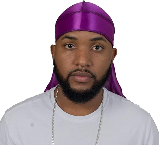 ForceWave Silky Durag for Men Wave Cap Satin Dorag for Men Women 360 Wave