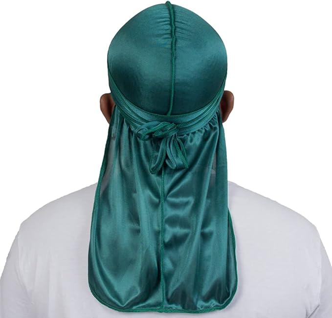 ForceWave Silky Durag for Men Wave Cap Satin Dorag for Men Women 360 Wave