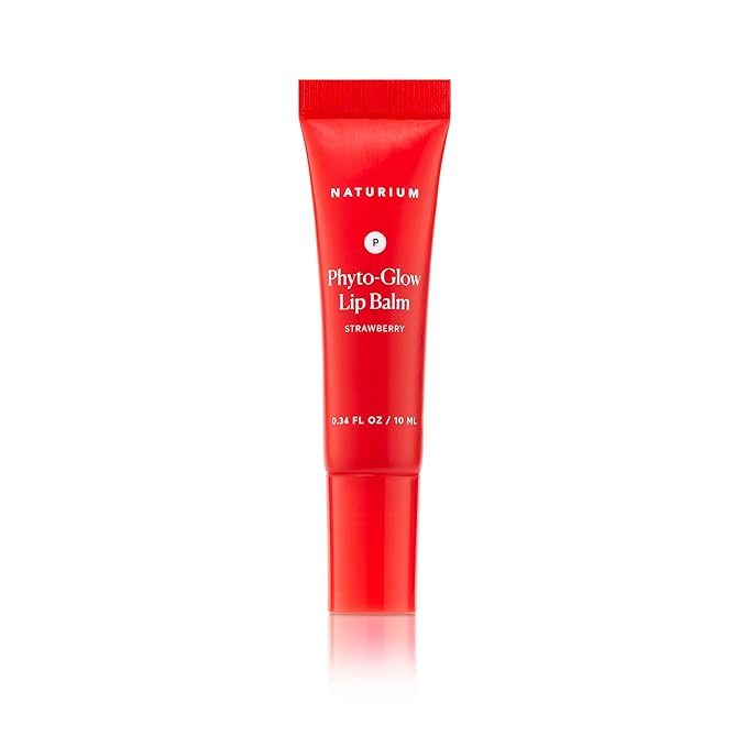 Naturium Phyto-Glow Lip Balm 0.34 oz Strawberry