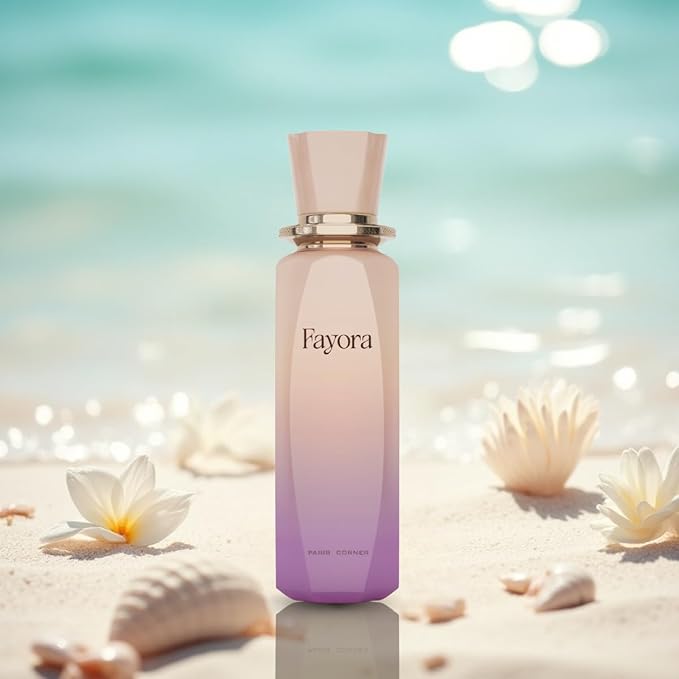 Paris Corner Perfumes | Fayora 3.4 Fl Oz Edp Perfume Unisex Perfume | Elegant Floral Fruity Scent with Passion Fruit, Rose & Jasmine for Long-lasting Enchantment