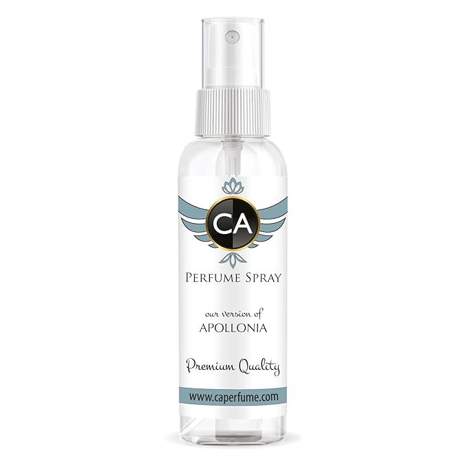 CA Perfume Eco Refill Impression of Apollonia For Women & Men Eau de Parfum Spray Atomizer Bottle 2 Fl Oz/60ml-X1