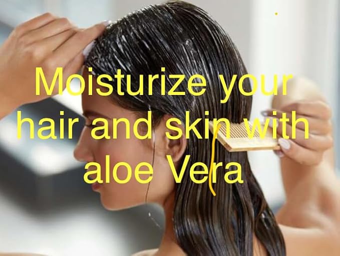 Aloe Vera Gel 100% Pure Natural Organic, no additives, chemicals, thickeners or water added. Just pure aloe vera (64 oz)