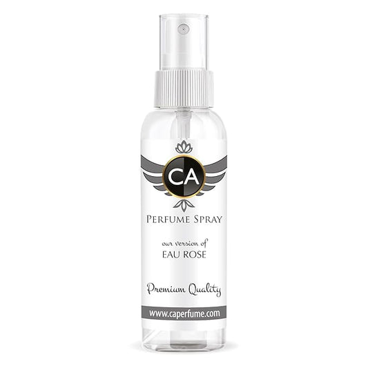 CA Perfume Eco Refill Impression of Eau Rose For Women Eau de Parfum Spray Atomizer Bottle 2 Fl Oz/60ml-X1