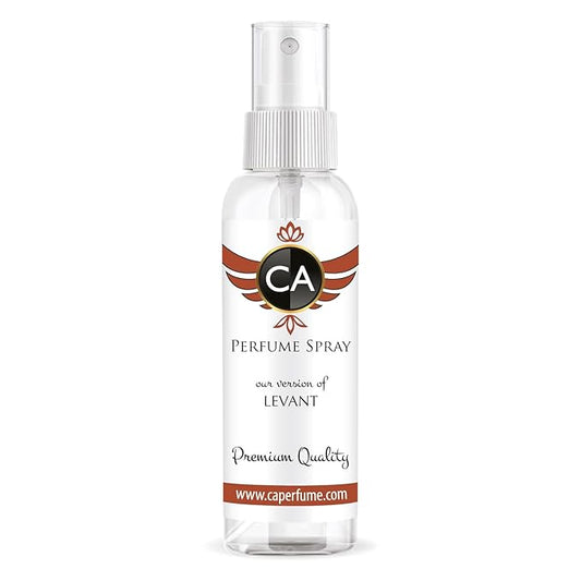 CA Perfume Eco Refill Impression of Levant For Women & Men Eau de Parfum Spray Atomizer Bottle 2 Fl Oz/60ml-X1