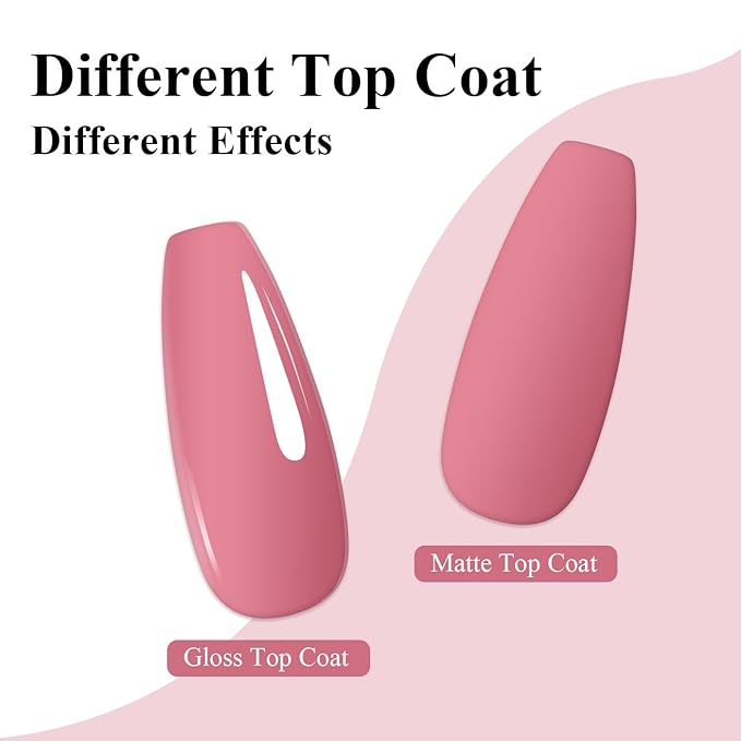Imtiti Pink Gel Polish, UV LED Soak Off, Long Lasting 28 Days Soft Pink Gel Nail Polish for Manicure, 10ml Salon Quality DIY Nail(0.34 Fl Oz-1920)