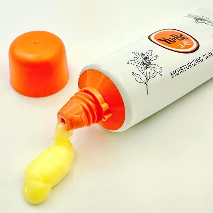 Yu-Be Moisturizing Skin Cream (Trio) - Hydrating Cream for Night & Day | Relieving Moisturizer for Dry Skin | Safe for Face & Body | Softens Hands & Feet | Vegan | Paraben Free (1 fl oz/28mL x 3)