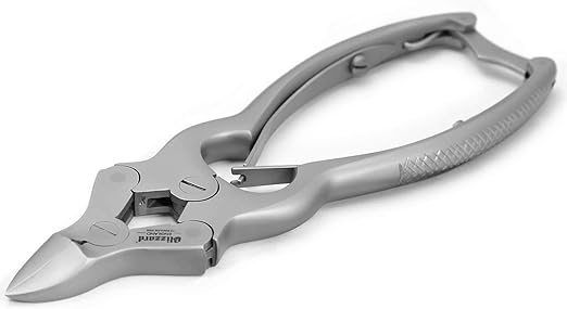 Toenail Clippers by Blizzard – Medical Grade Double Action Toe Nail Nipper Cutter for Thick Nails Seniors – 6 inch German Tool Double Spring
