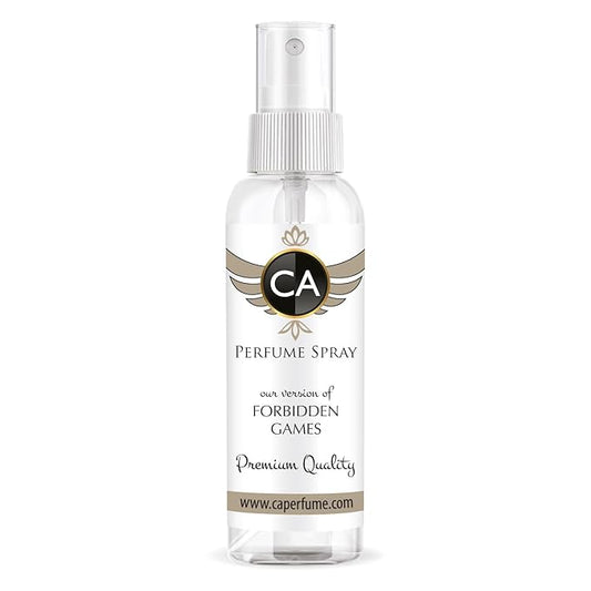 CA Perfume Eco Refill Impression of Forbidden Games For Women Eau de Parfum Spray Atomizer Bottle 2 Fl Oz/60ml-X1