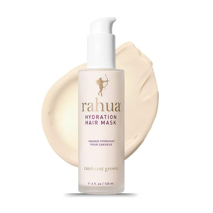 Rahua Hydration Hair Mask, Vegan Deep Conditioning Treatment for Dry & Dehydrated Curls Oil & Shea Butter for Moisture & Shine, Hair Care w/Organic Mango & Passion Fruit Aroma, 7.6 Fl Oz
