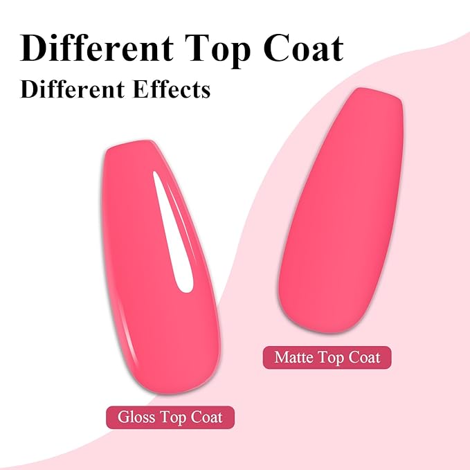 Imtiti Pink Gel Nail Polish, 1Pcs Pink Soak Off UV LED Gel Polish, Long Lasting, Nail Art Manicure Salon DIY at Home for Spring and Summer (0.34 Fl Oz-990)