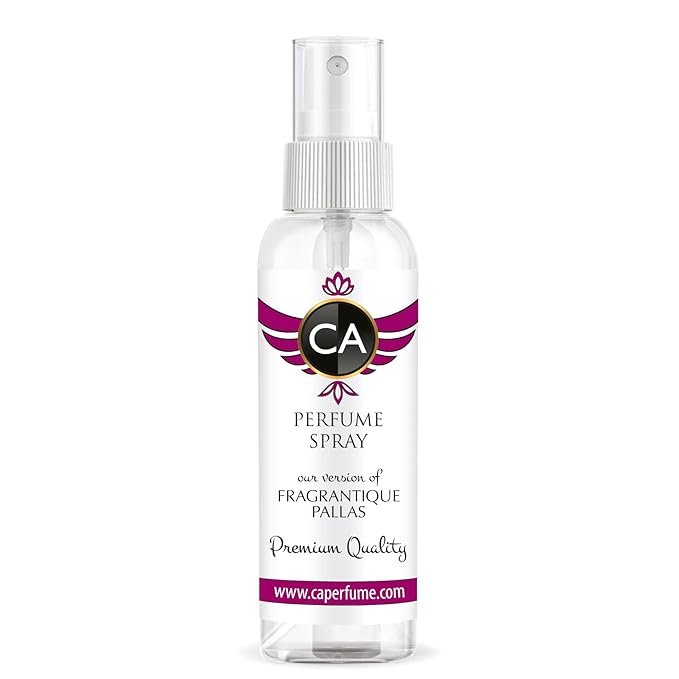 CA Perfume Eco Refill Impression of Bold Numbers Fragrantique Pallas For Women Long Lasting Fragrance Eau de Parfum Spray Refillable Bottle 2 Fl Oz/60ml-X1
