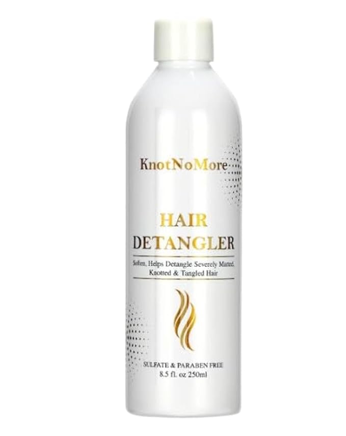 Matted Hair Detangler for Extremely Tangled Hair - Sulfate & Silicone Free - 8.5 Fl Oz (250 ml) - Suitable for All Hair Types - Children & Adult Hair Detangler