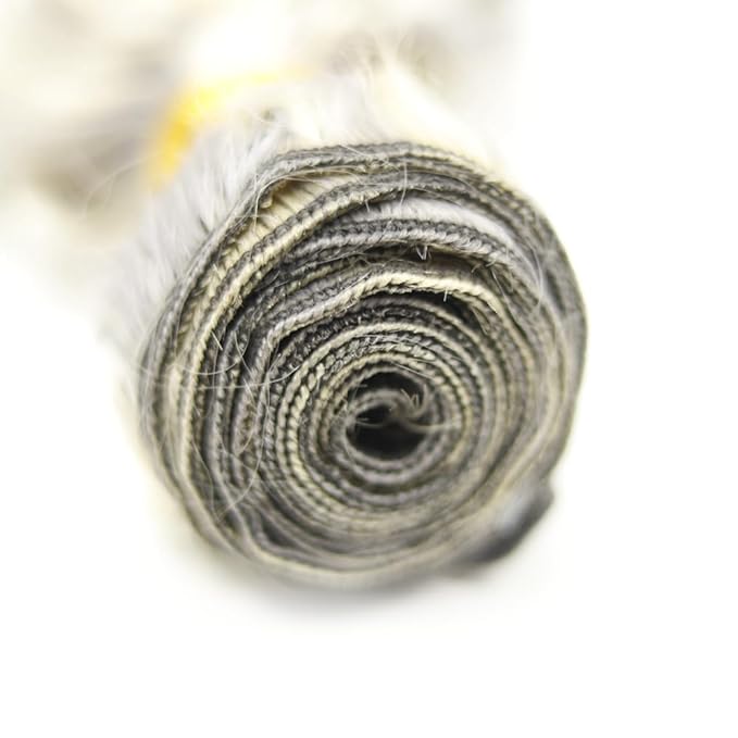30 32 34 Inch Blonde Bundles Human Hair P613/grey Deep Wave 3 Bundle Unprocessed Brazilian virgin hair Weave Extensions Double Weft 50 Grams/Bundle Colored Highlight Grey Bundles for Woman