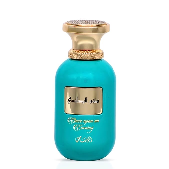 RASASI Somow Al Once Upon an Evening Eau de Parfum Spray 100ml (3.4 oz) | Sweet Vanilla Gourmand Perfume with Peony & Raspberry | Luxurious Unisex Fragrance