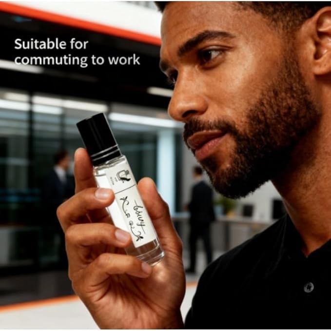 Unisex Perfume - Refreshing Citrus & Woody Eau de Toilette with Lemon, Musk & Spicy Notes - Long Lasting Cologne, Day to Night Fragrance for Daily Use, 0.34 Fl Oz / 10 ml