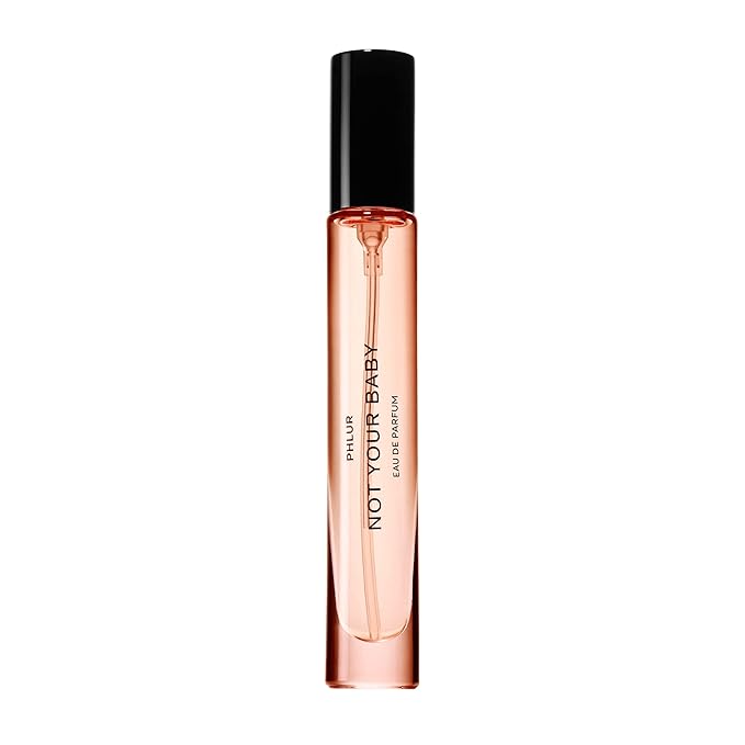 PHLUR Not Your Baby Eau de Parfum - Travel Size Perfume Fragrance - Spicy Floral Perfume with Cardamom, Bergamot, Sandalwood & Vanilla (9.5mL)