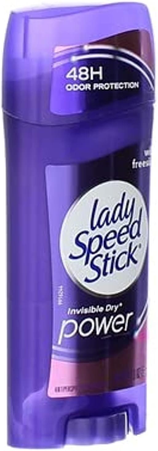 Lady Speed Stick Antiperspirant Deodorant, Invisible Dry, Wild Freesia 2.30 oz