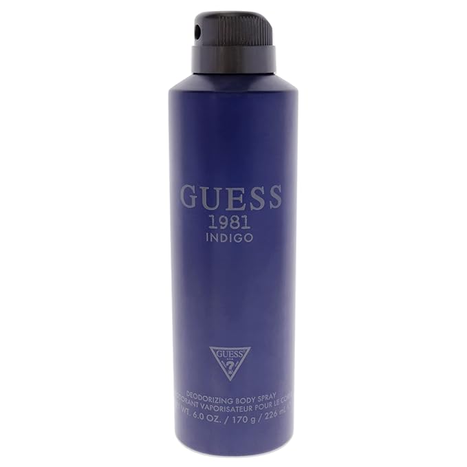GUESS Factory 1981 Indigo Men Body Spray 6 oz,GESBLM009