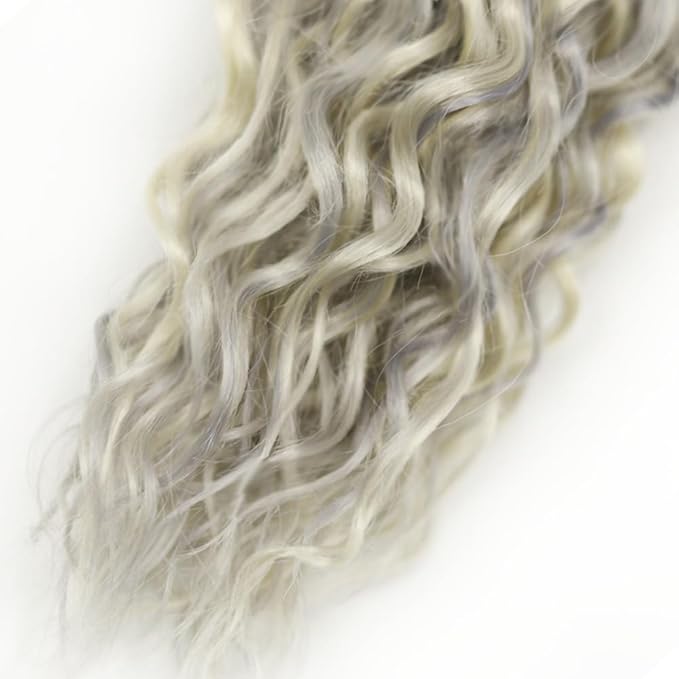 28 30 32 Inch Blonde Bundles Human Hair P613/grey Water Wave 3 Bundle Unprocessed Brazilian virgin hair Weave Extensions Double Weft 50 Grams/Bundle Colored Highlight Grey Bundles for Woman