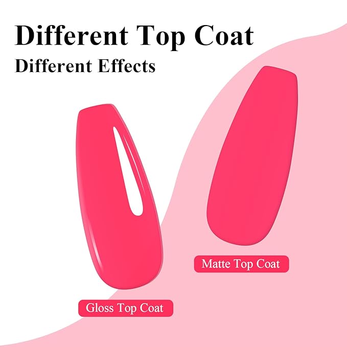 Imtiti Neon Pink Gel Nail Polish, 1Pcs Hot Pink Soak Off UV LED Gel Polish, Long Lasting, Nail Art Manicure Salon DIY at Home for Spring and Summer (0.34 Fl Oz-952)