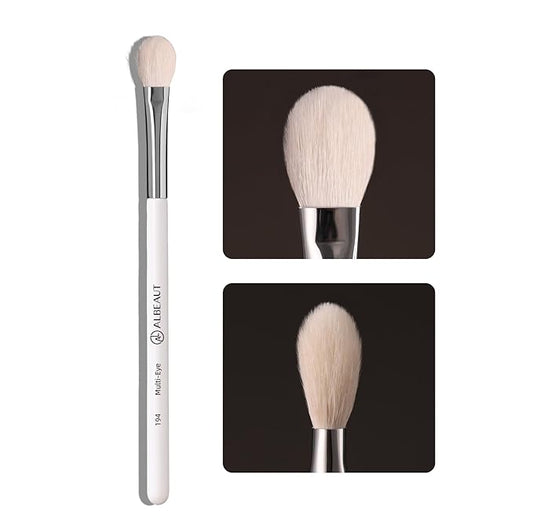 Eyeshadow Brush, Eye Makeup Brush Even Eyeshadow Applicators Soft Natural Hair Bristles for Flawless Smudge, Multi-task for spot conealing & highlighting (194 Multi-Eye)