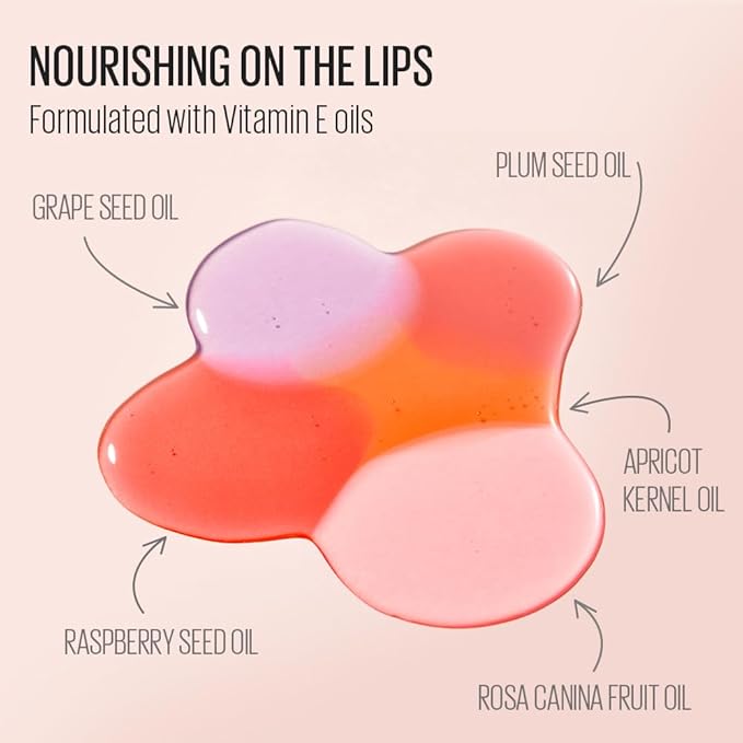 Kaja Lip Plumping- Juicy Glass 05 Plum Paloma | Hydrating, Feel Plumped and Lightweight with Vitamin Tree Fruit Oil, Vegan, Cruelty-Free, Clear Tint Stain Shine Gloss Plumper, Long Lasting
