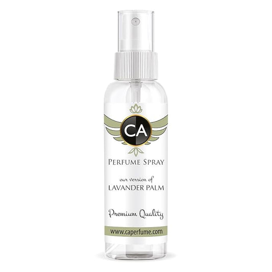 CA Perfume Eco Refill Impression of Lavander Palm For Women & Men Eau de Parfum Spray Atomizer Bottle 2 Fl Oz/60ml-X1