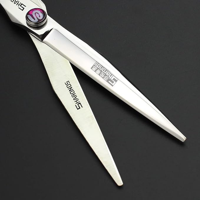 7" 7.5" 8"9" Professional Hairdressing Scissors Barber Salon Hair Cutting Dragon Shears (Large). (7 inch 4pc)