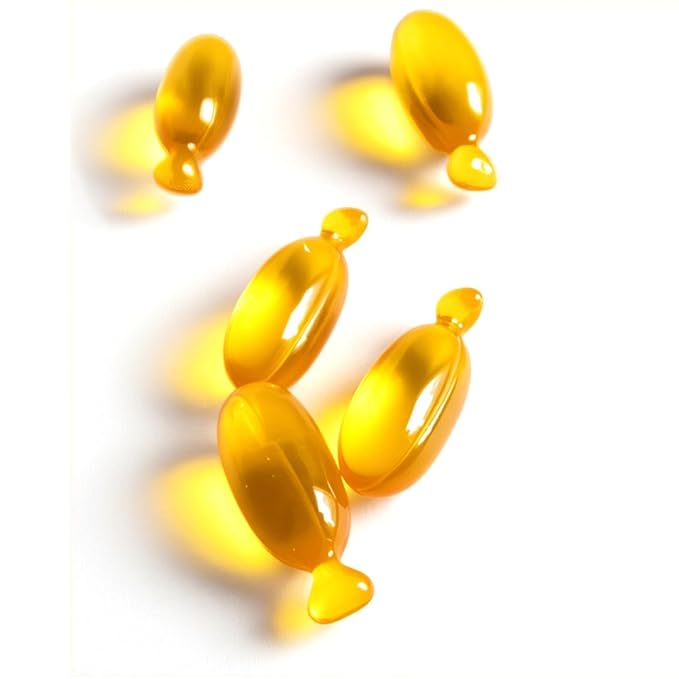 Strength Repair Hair Oil Capsules – Leave-In Serum for Weak | Broken Hair Repair Serum w/ Argan, Peptides & Ceramides | Mineral Oil, Sulfate and Paraben Free, Vegan | Split-End Sealer & Shine | 15Ct