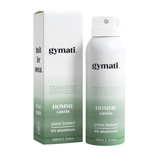 Gymati Fitness Body Deodorant Spray Aluminum Free For Men
