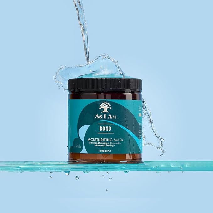 As I Am Bond Repair Hair Mask - 8 oz - Hair Repair Treatment For Damaged Hair - with Moringa, Amla, & Ceramides