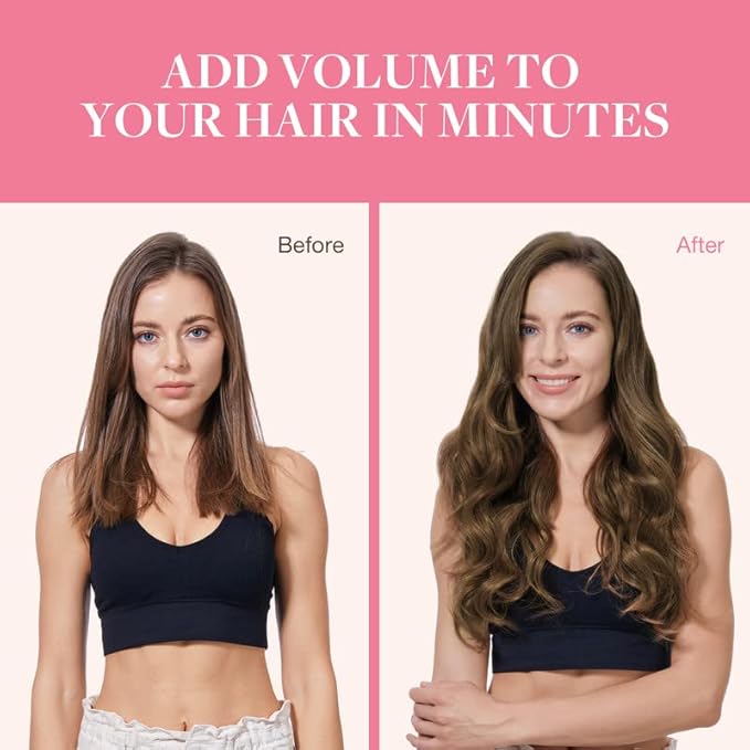 GOO GOO Clip in Hair Extensions Real Human Hair, Remy Human Hair Extensions Clip ins for Women, Natural Human Hair, 14inch 110g 7Pcs, 4A Chocolate Brown
