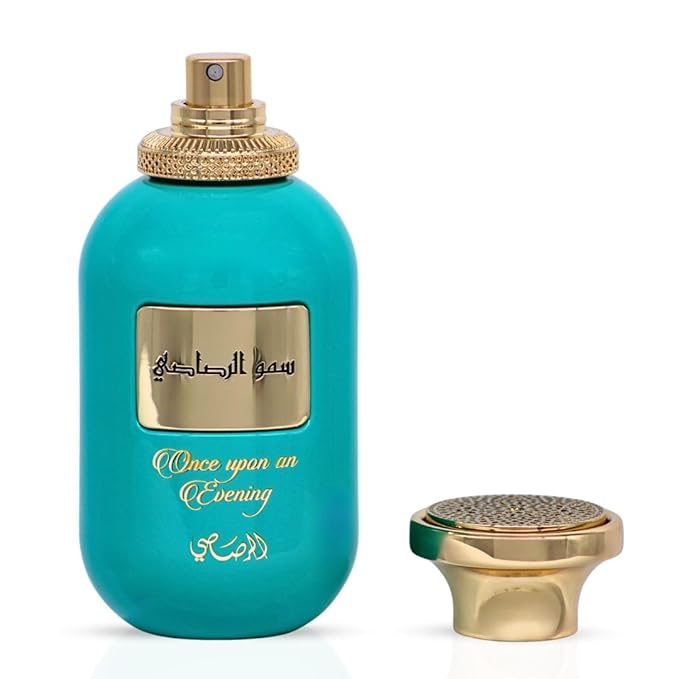 RASASI Somow Al Once Upon an Evening Eau de Parfum Spray 100ml (3.4 oz) | Sweet Vanilla Gourmand Perfume with Peony & Raspberry | Luxurious Unisex Fragrance