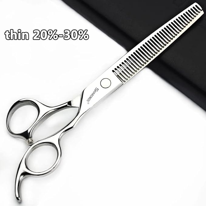 Barber hair scissors, Axemoore professional haircut Cutting Scissors/Shears set- 6", made of Japanese stainless steel, especially (6.5in-5pc)