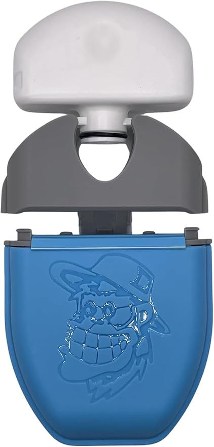 Self-Cleaning Mouthguard and Retainer Case with Cleaning Solution - Storage for, Night Guards, Aligners, Mouthguards – Compatible with Retainer Cleaner Tablets, and Foam