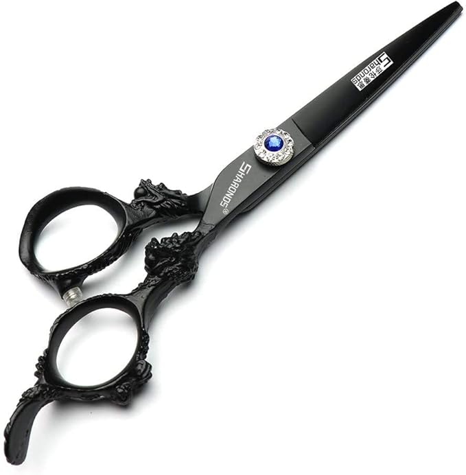 6/7/9-inch professional hair clipper set, stainless steel sharp hair clippers, hairdresser specific scissor (6 inch 2pc)