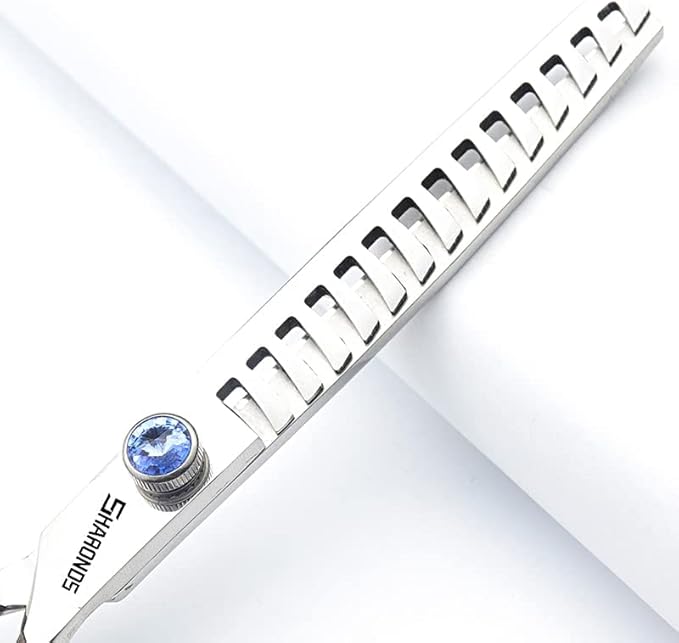 6/7/8/9 Inches Professional Hairdressing Scissors Set,Stainless Steel Hairdressing Scissors for Women & Men… (7 inch 3PC)