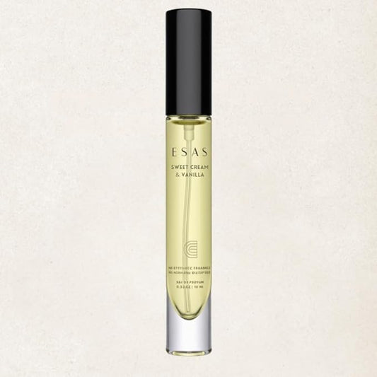 Esas NYC Sweet Cream & Vanilla– Organic Perfume Mist, MADESAFE® – SWEET | CREAMY | NUTTY - 0.33 oz Fragrance EDP
